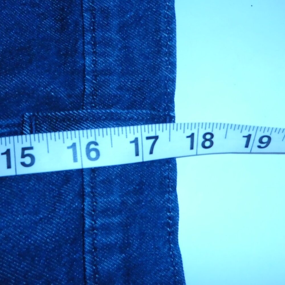 GAP Mid Rise 90s Loose Carpenter Jeans - Dark Indigo - Picture 9 of 11